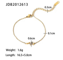 Snake chain Bracelet | 18K Gold plated