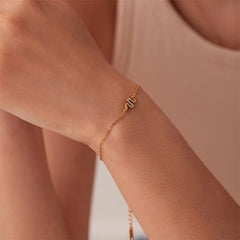 Snake chain Bracelet | 18K Gold plated