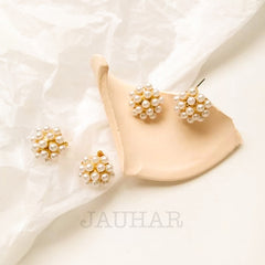 Flower pearl Earrings