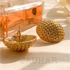 Gold Stud Earrings