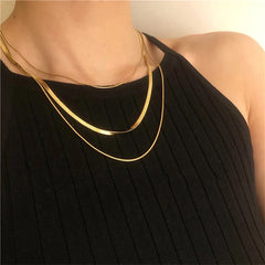 3 layered Chain | 18K Gold plated