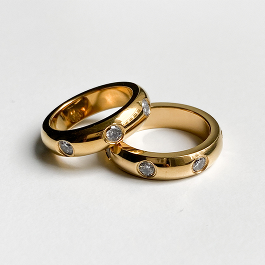 Carol Ring | 18K Gold plated