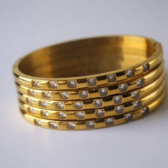 Laura Bangle | 18K Gold plated