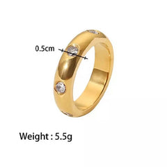 Carol Ring | 18K Gold plated