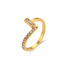 Nina Ring | 18K Gold plated