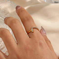 Nina Ring | 18K Gold plated